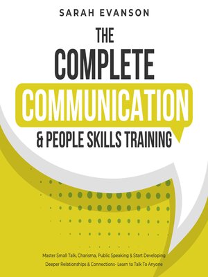 cover image of The Complete Communication & People Skills Training